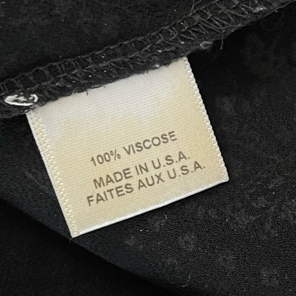 MISA Los Angeles Marcele Midi Dress S Paisley Floral Ruffle Sleeve Boho Peasant - Picture 11 of 16